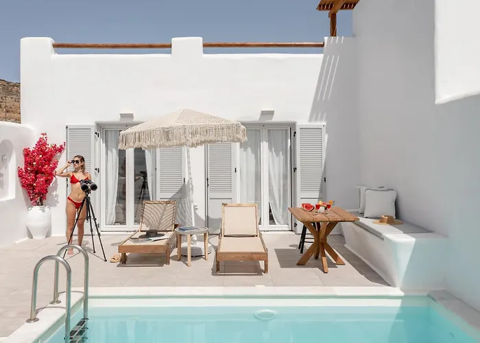 Ariadne's Crown Luxury Astroconcept With Private Pools And Spas فيلة *