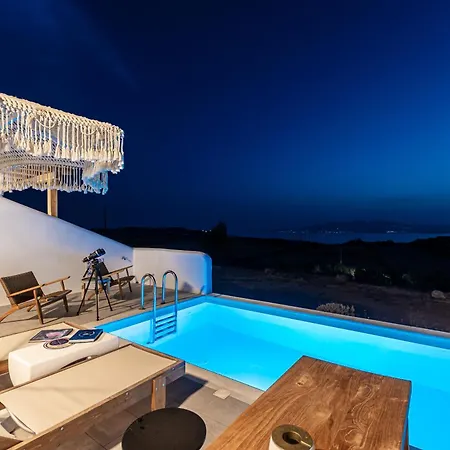 Ariadne's Crown Luxury Astroconcept With Private Pools And Spas Vívlos