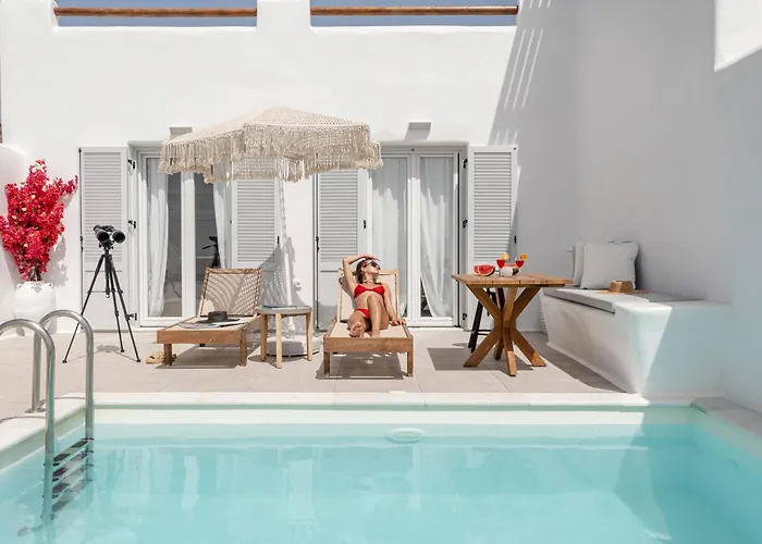 Villa Ariadne's Crown Luxury Astroconcept With Private Pools And Spas *